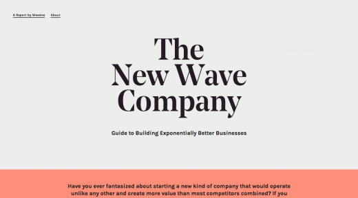 Сайт The New Wave Company’s